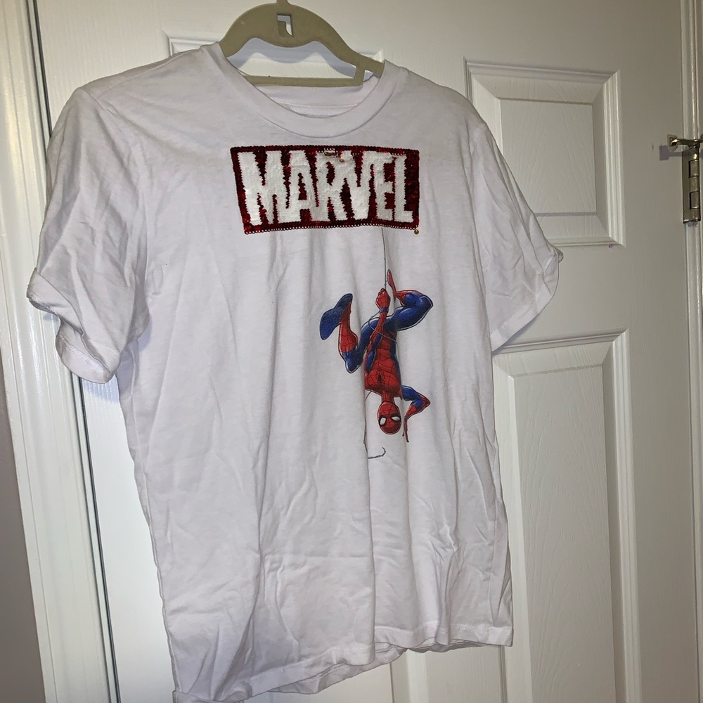 Marvel White Spider-Man T-Shirt